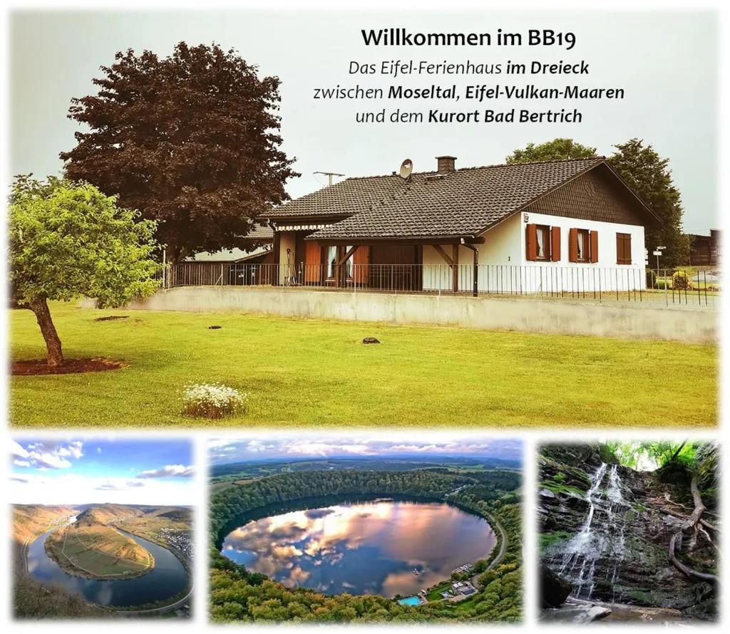 Bb19 Eifel-Ferienhaus Am Moseltal Mit Saunahaus Beuren  外观 照片